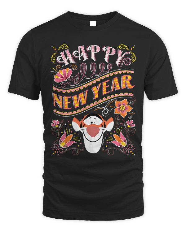 Winnie the Pooh Tigger Happy New Year