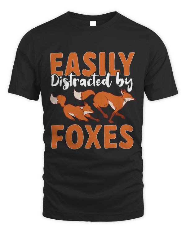 Fox Animals Pet Easily Distracted By Squirrels