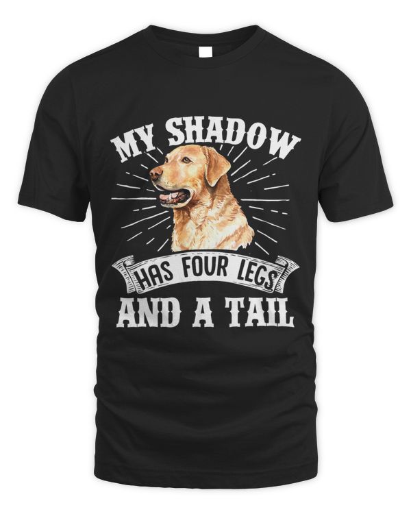 Retriever Dogs My Shadow Has Four Legs And A Tail Mom Dad
