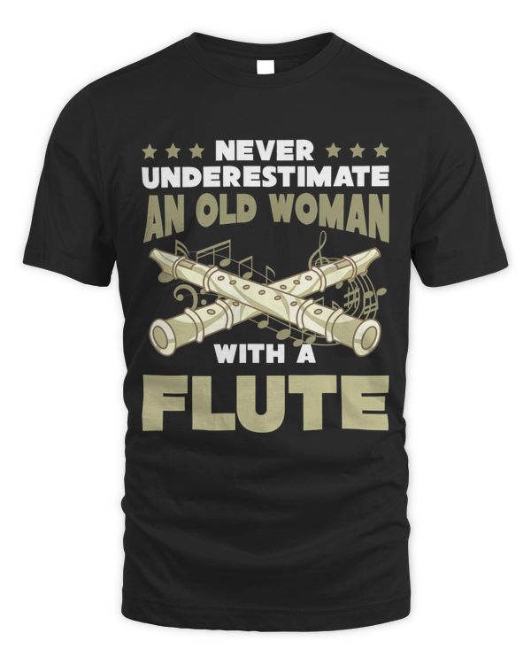 Funny Flutist Never Underestimate An Old Woman With A Flute