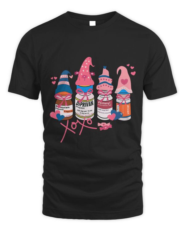 XOXO Cute Heart Funny Nurse Crew Happy Valentines Day