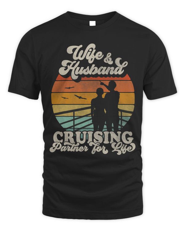 Funny Cruising Cruise Vacation Husband Wife Couple 1