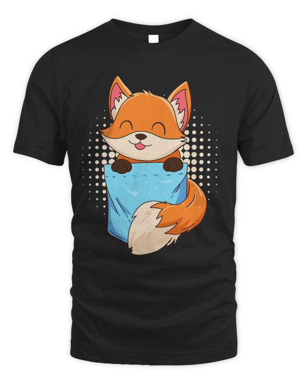 Fox in breast pocket shirt pocket fake