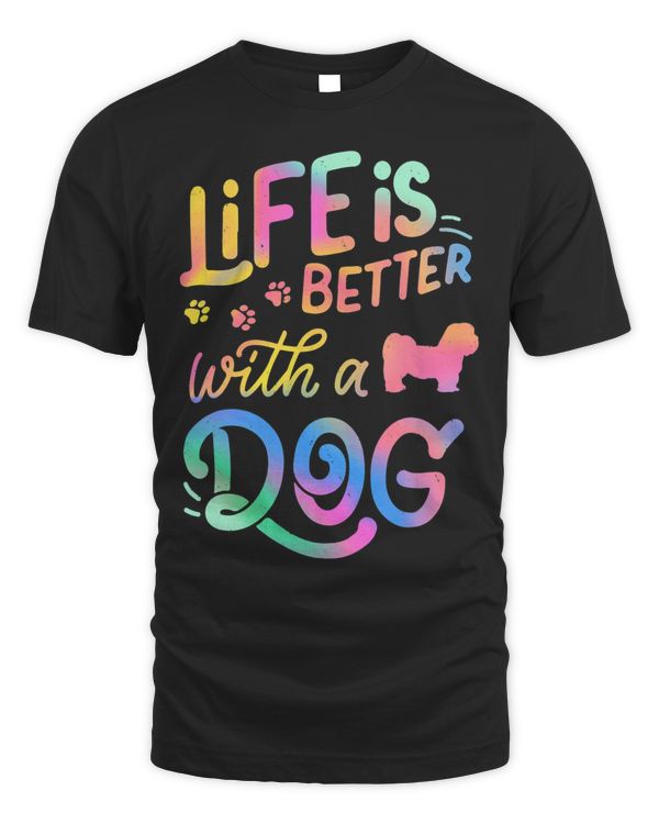 Lhasapoo Life is Better with my Dog Mom Dad