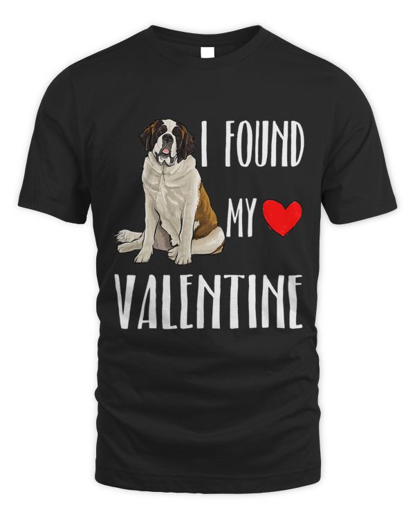 Funny I Found My Valentine Day Dog Lover