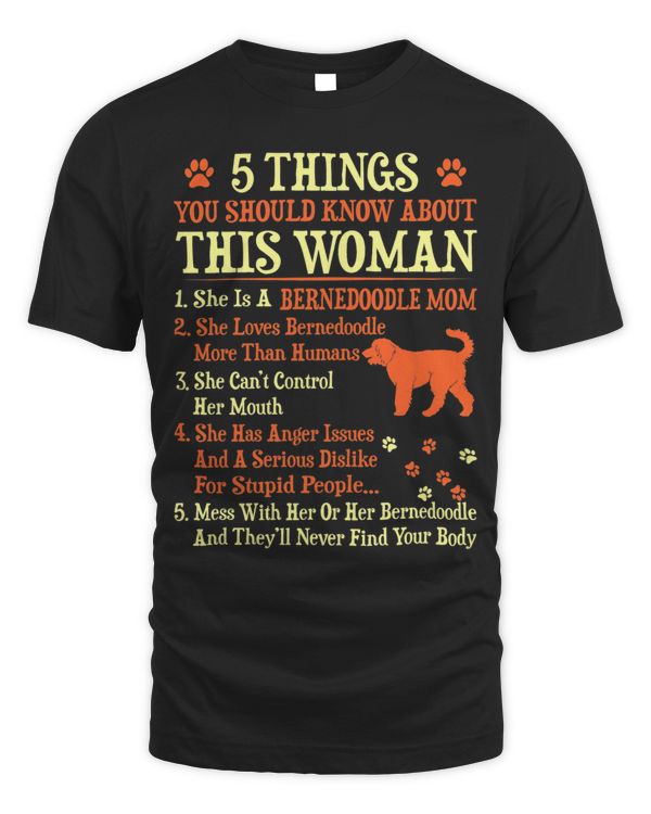 Womens 5 Things You Should Know About Bernedoodle Mom