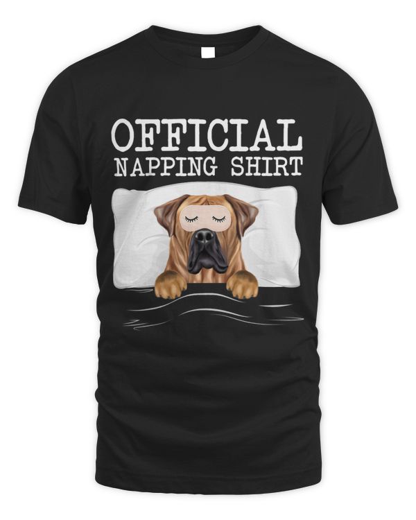 Funny Official Napping Sleeping Boerboel 331