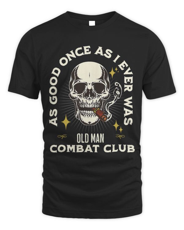 Funny Jiu Jitsu Old Man Combat Club MMA Martial Arts