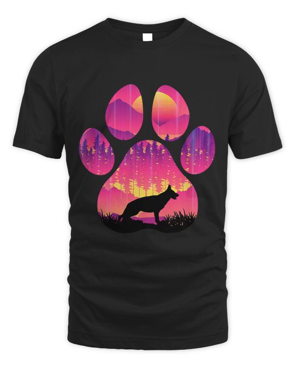 Shollie Paw Mom Dad Dog Lover Women Men 91