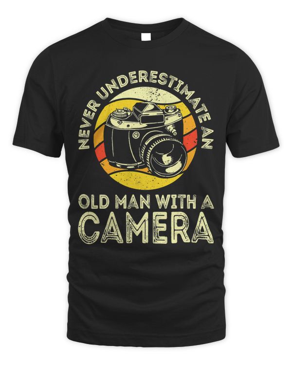 Never Underestimate An Old Man With A Camera Photographer 452
