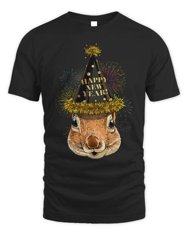 New Year Squirrel New Years Eve Party Countdown Rodents83