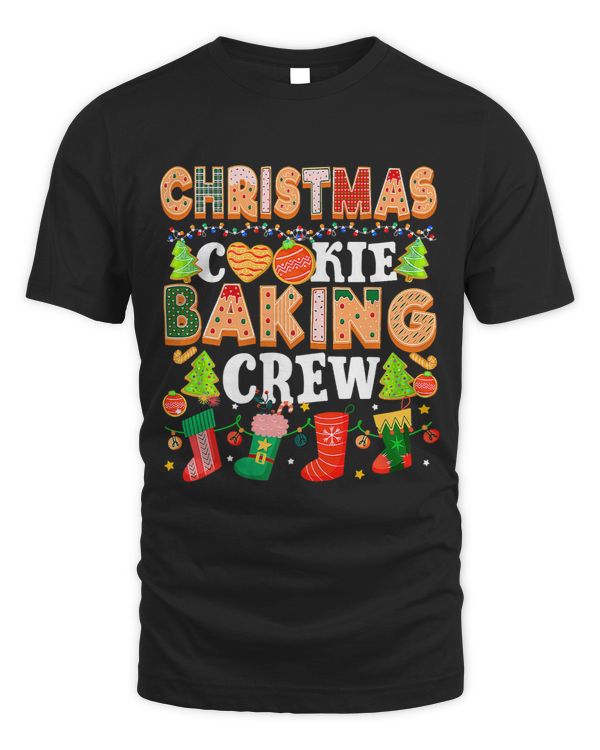 Christmas Cookie Baking Crew Funny Xmas Pajamas Family134