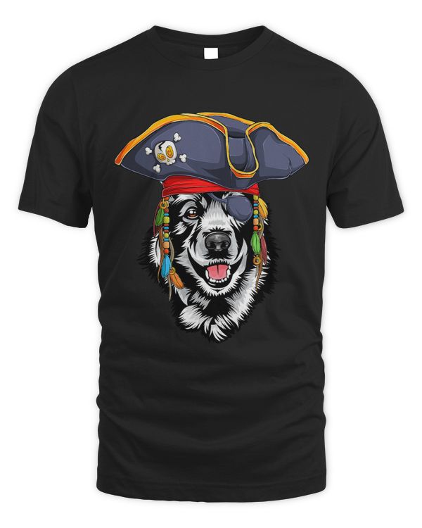 Norwegian Elkhound Pirate Funny Norsk Elghund 12