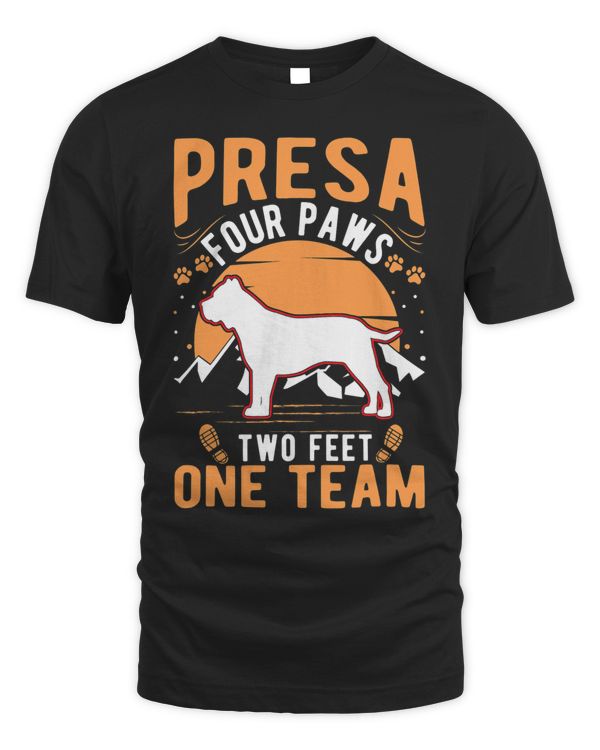 Presa Canario 4 paws 2 feet one team Dogo Canario Presa