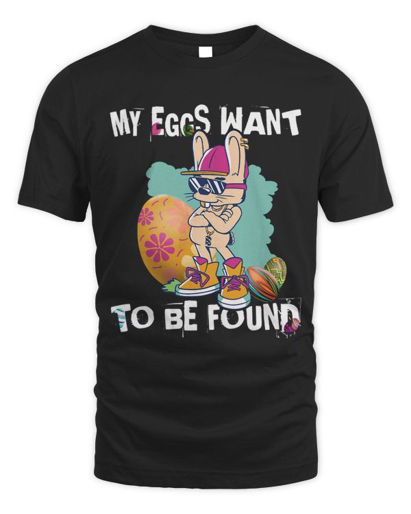 Cool Easter Hip Hop Bunny. My eggs want to be found.