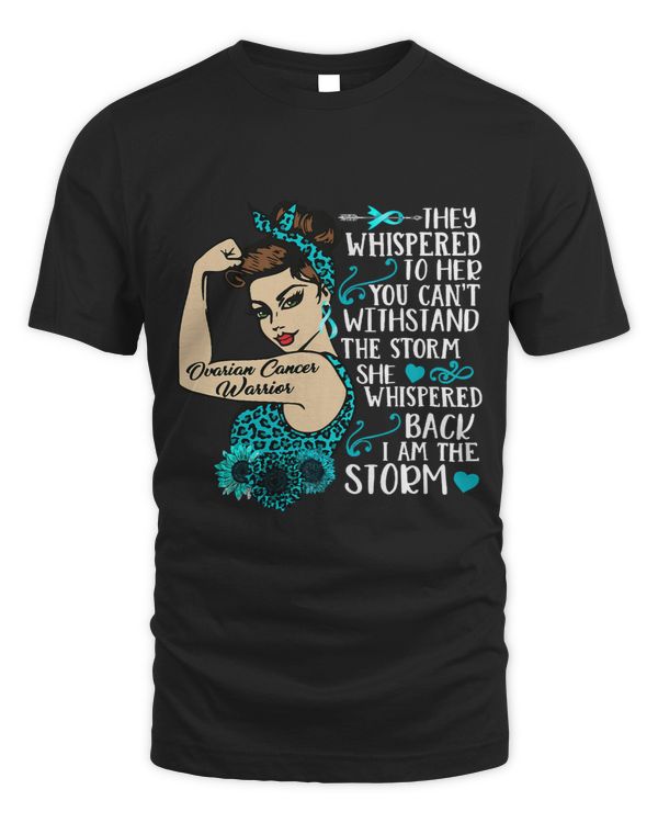 Im The Storm Teal Ovarian Cancer Warrior Unbreakable Gifts (2)