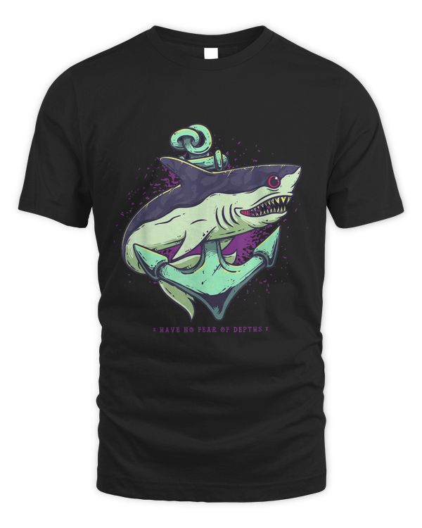 Have No Fear of Depths Boat Anchor Shark Boat Captain Owner 112