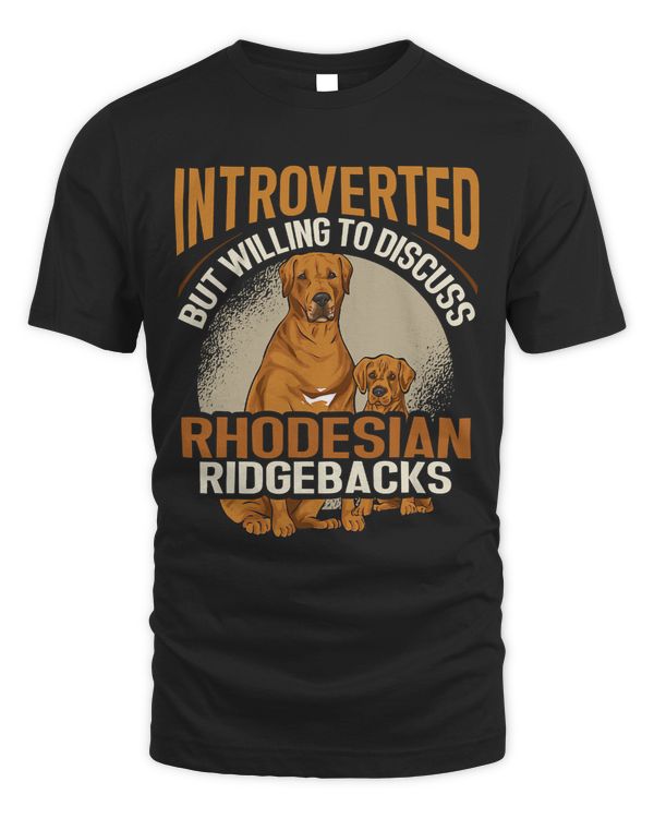 Introverted But Willing To Discuss Rhodesian Ridgeback Dog 17