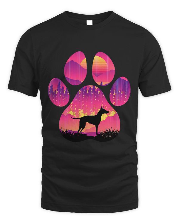 Manchester Terrier Paw Mom Dad Dog Lover Women Men 82