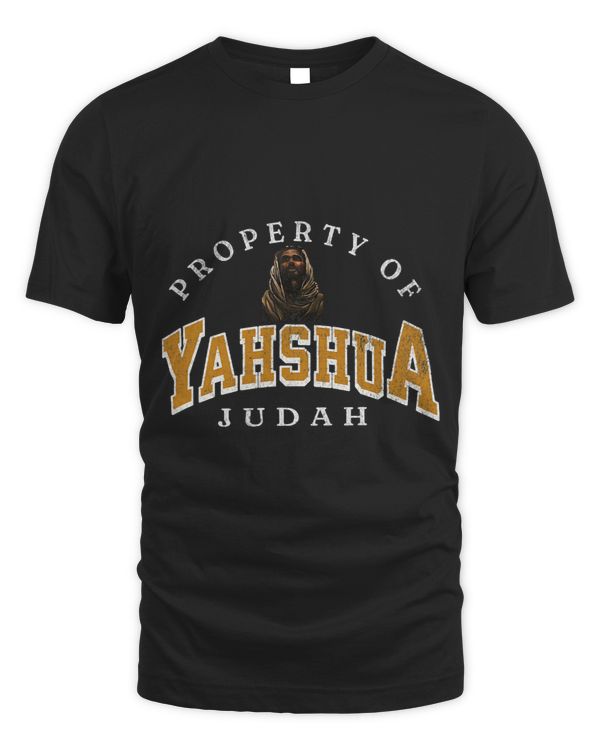 Property Of Yahshua Sports Large Stylish Letters