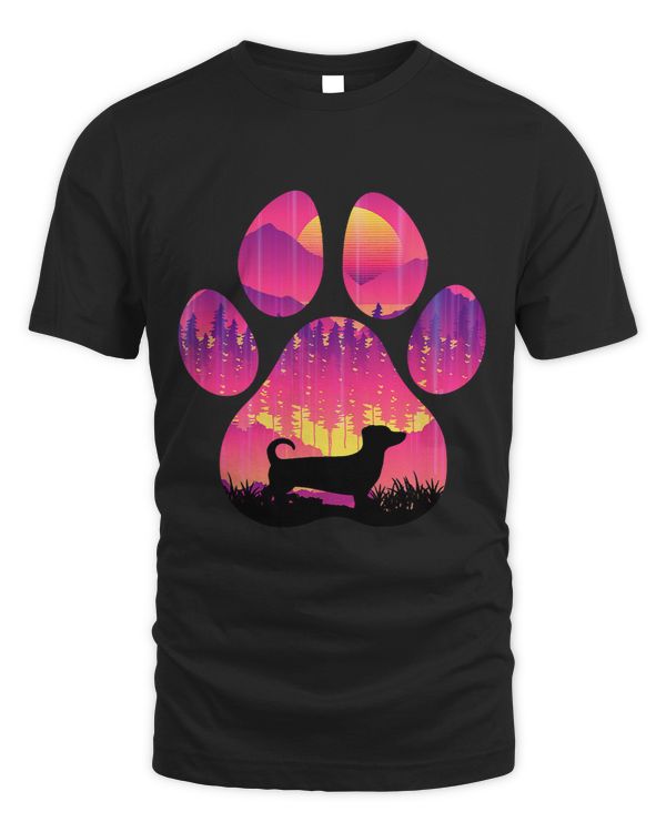 Jackshund Paw Mom Dad Dog Lover Women Men 119