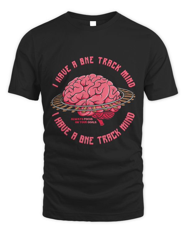 Railroad One Track Mind Trainspotter Railway Human Brain 671
