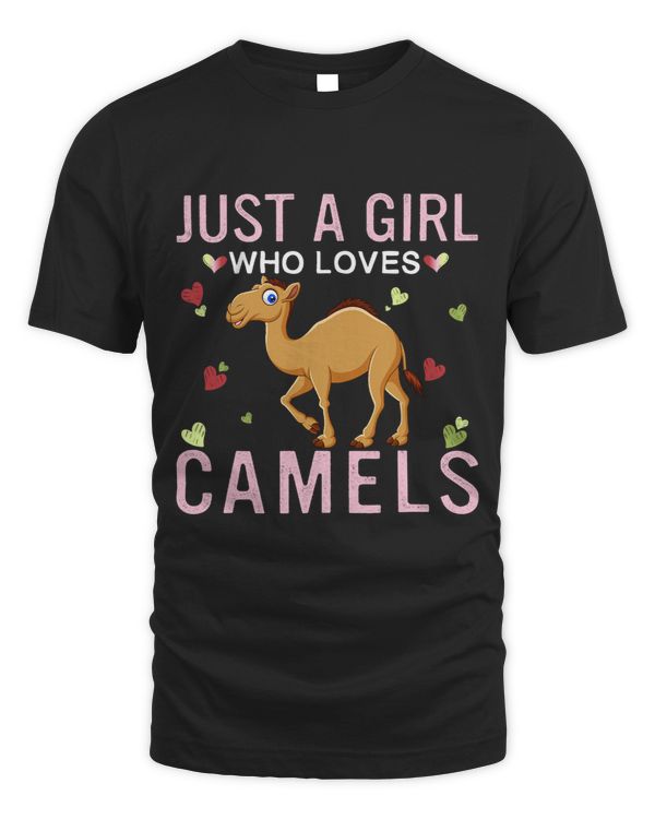 Just a Girl Who Loves Camels Cute Women Girls Camels 114