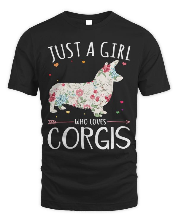 Just a Girl Who Loves Corgis Dogs Animal 335