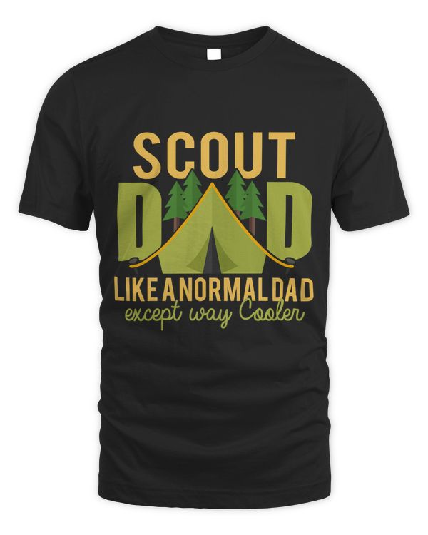 Adventurous Scout Dad Like a normal Dad Scouting lovers