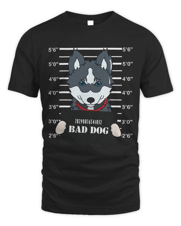 Pomsky Mug Shot Bad Dog Mom Dad Gift