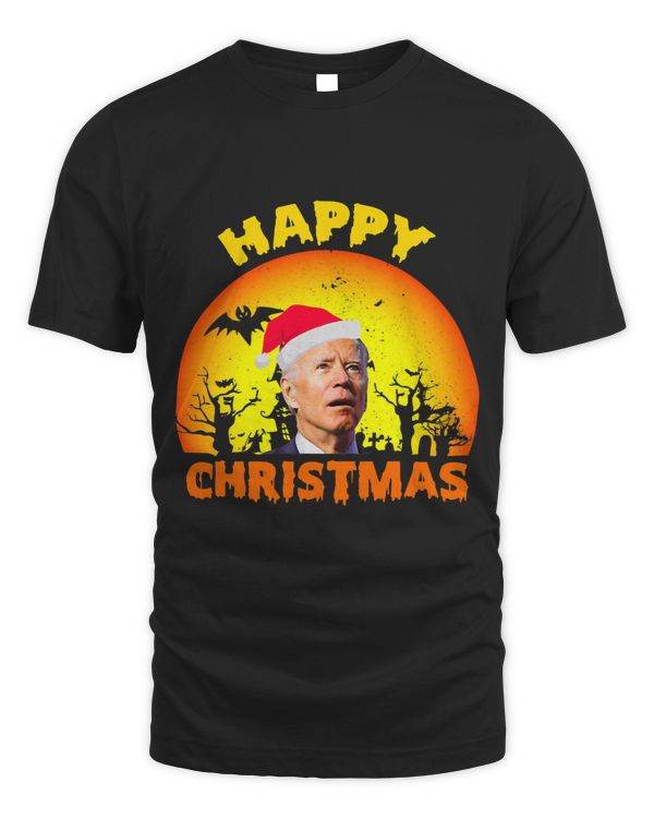 Funny Anti Joe Biden Halloween Happy Christmas 29