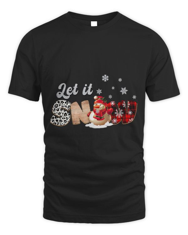 Merry Christmas Let it Snowman Santa For Boys Girls Kids 201