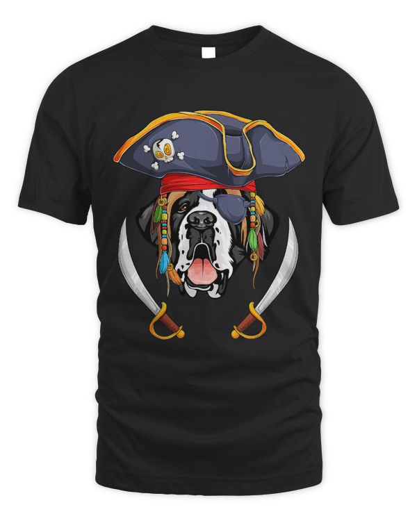 Saint Bernard Pirate Funny Saint Bernhardog 48