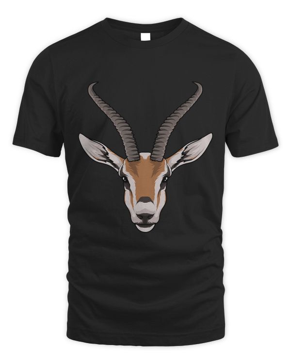 Gazelle Animal HeadCute Gazelle Lover Women Men 273