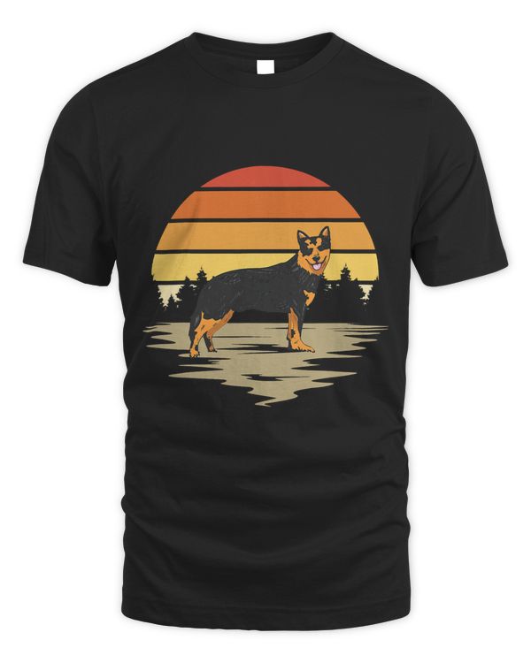 Australian Cattle Dog Retro Blue Heeler Vintage 224