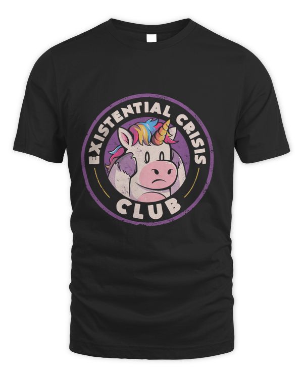 Existential Crisis Club Sarcastic Philosophy Fantasy Unicorn517