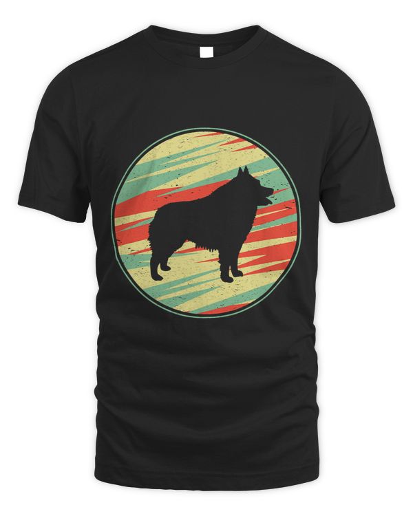 Schipperke Retro Vintage Silhouette Cute Dog Gift 304