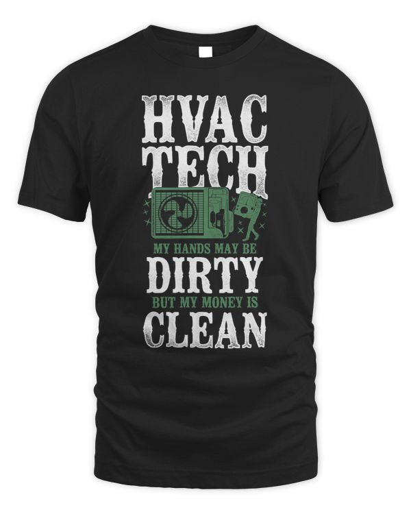 HVAC Technician Tech Vintage Hvac Tech My Hands May Be Dirty