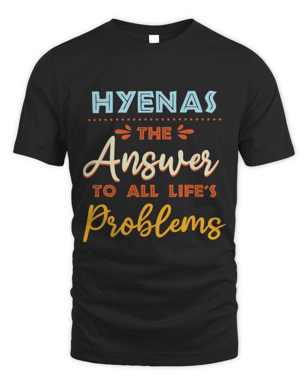 Hyenas Answer To All Problems Funny Animal Meme Humor