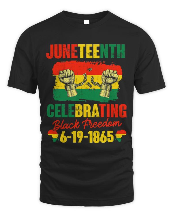 Juneteenth tshirt, Juneteenth Celebrating Black Freedom 1865 T-Shirt