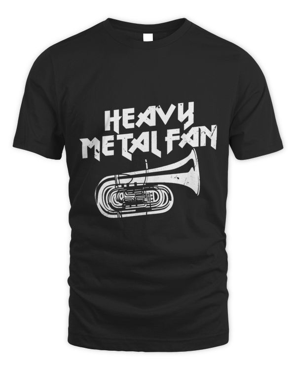 Heavy Metal Fan Tuba Player Shirt Brass Instrument Tuba