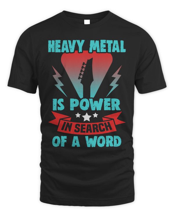 Heavy Metal is power in search of a word Heavy Metal