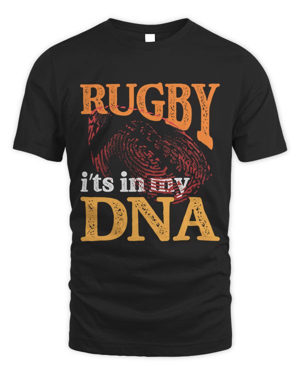 Rugby Its In My DNA Retro Vintage Rugger Rugby Player 530