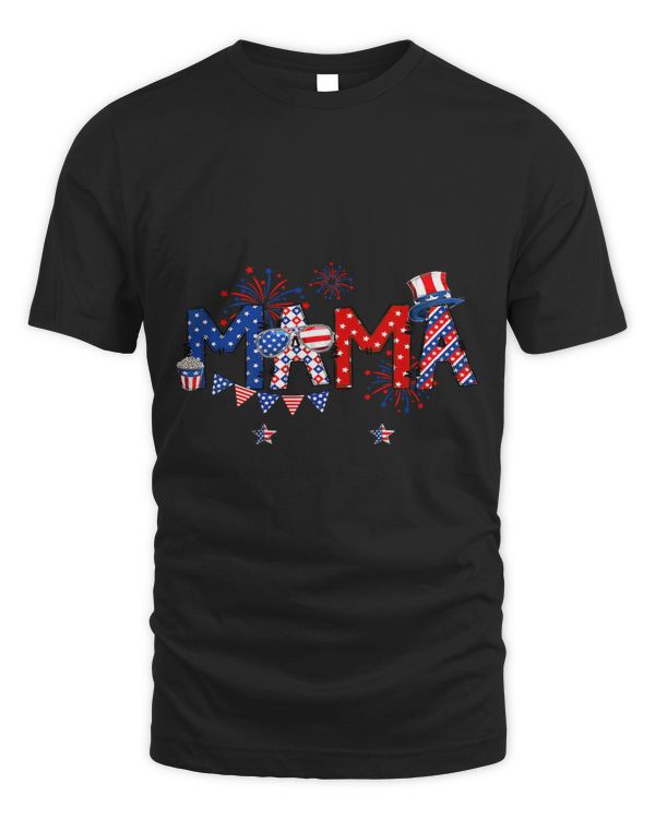 American Mama 4Th Of July Happy USA Independence Christmas 111