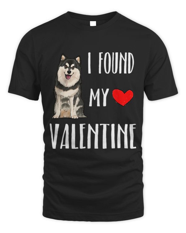 I Found My Valentine Day Finnish Lapphund Dog Lover Gift