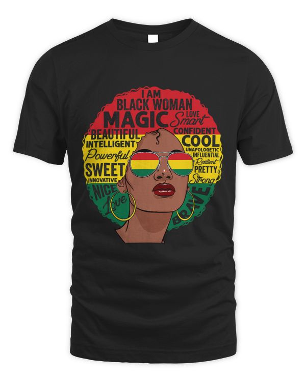 I Am Black History Month Black Queen BHM Pride Melanin Women 3