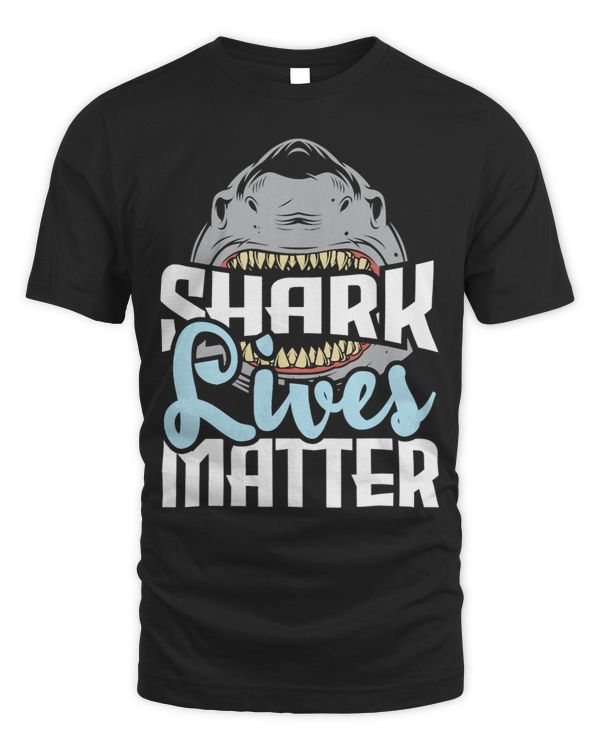 Shark Lives Matter Wildlife Marine Biologist Shark Lovers 303