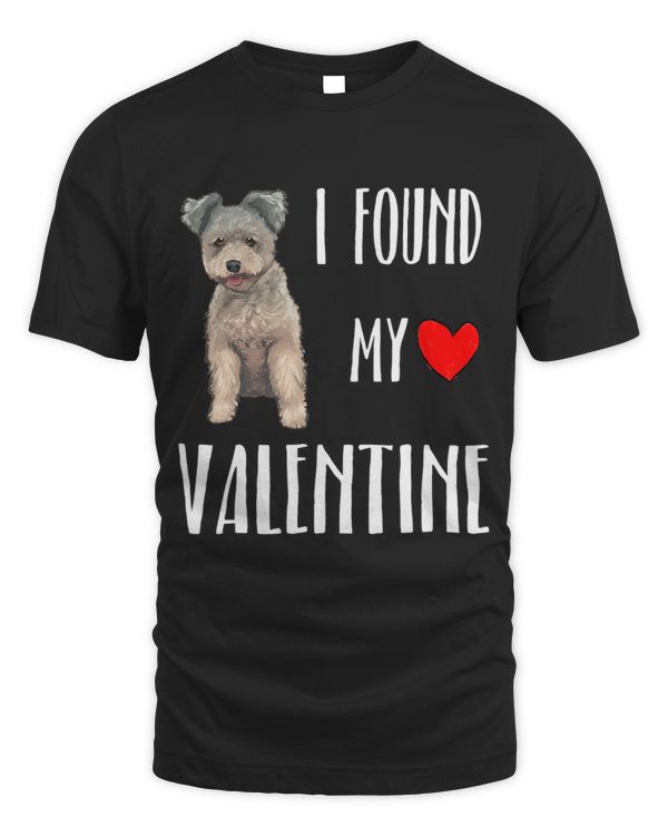 I Found My Valentine Day Pumi Dog Lover Gift