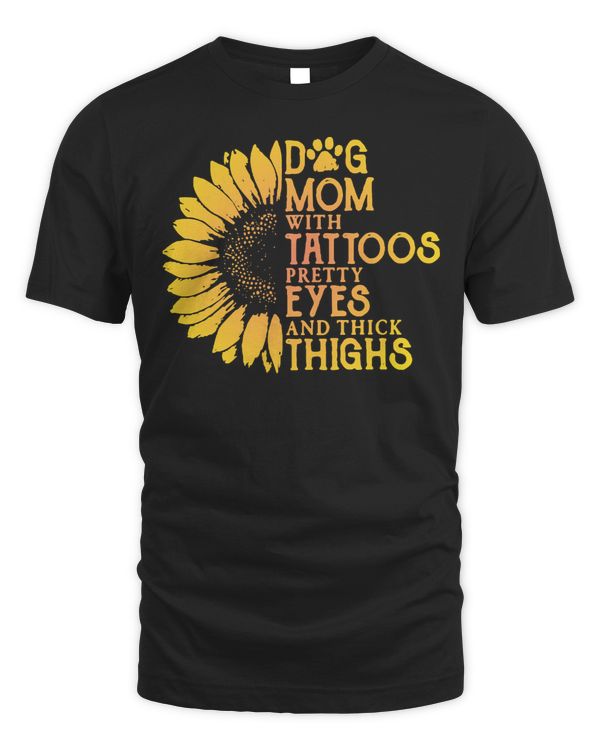 Dog Dog Mom with tattoos pretty eyes and thick thighs 113 paw