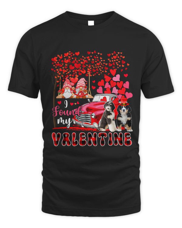 I Found Valentine Two Cute Bernedoodles Couple Gnomes Pickup